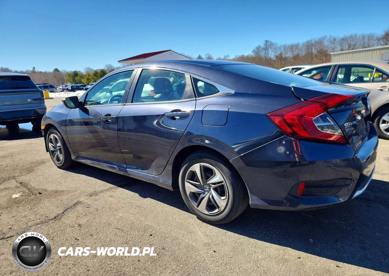 2019 Honda Civic Lx VIN:2HGFC2F69KH599358 - 2