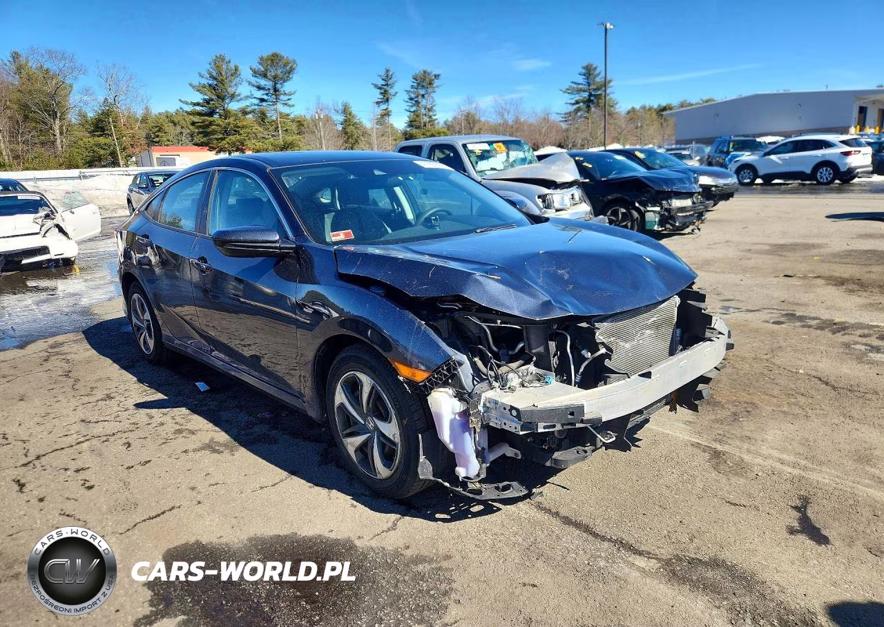 2019 Honda Civic Lx VIN:2HGFC2F69KH599358 - 4
