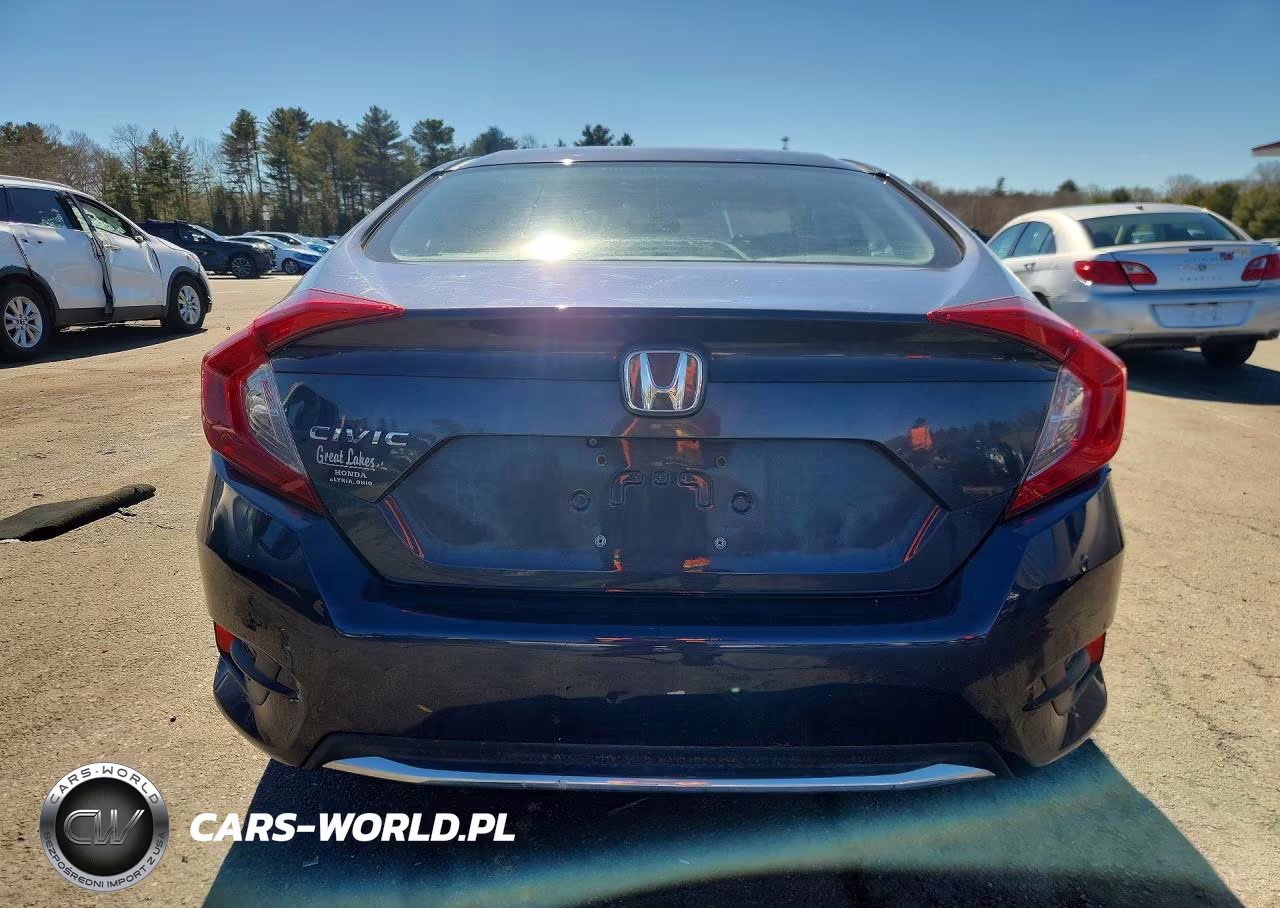 2019 Honda Civic Lx VIN:2HGFC2F69KH599358 - 6