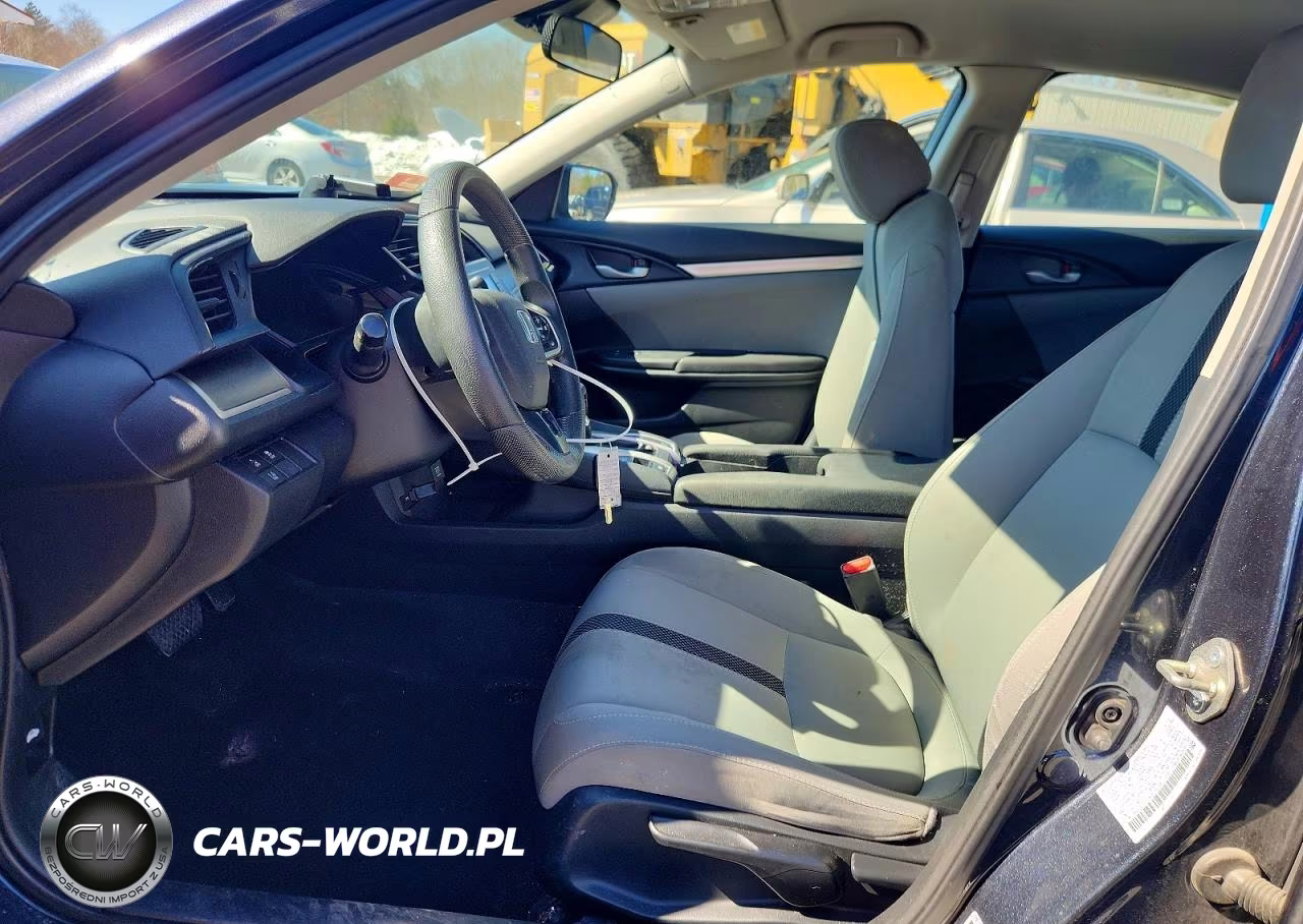 2019 Honda Civic Lx VIN:2HGFC2F69KH599358 - 7