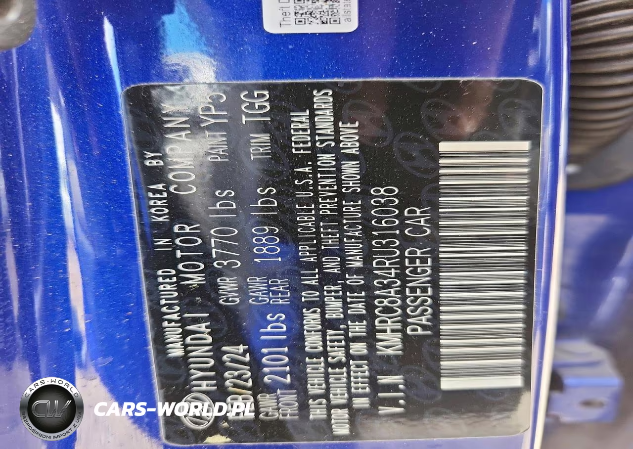 2024 Hyundai Venue Sel VIN:KMHRC8A34RU316038 - 13