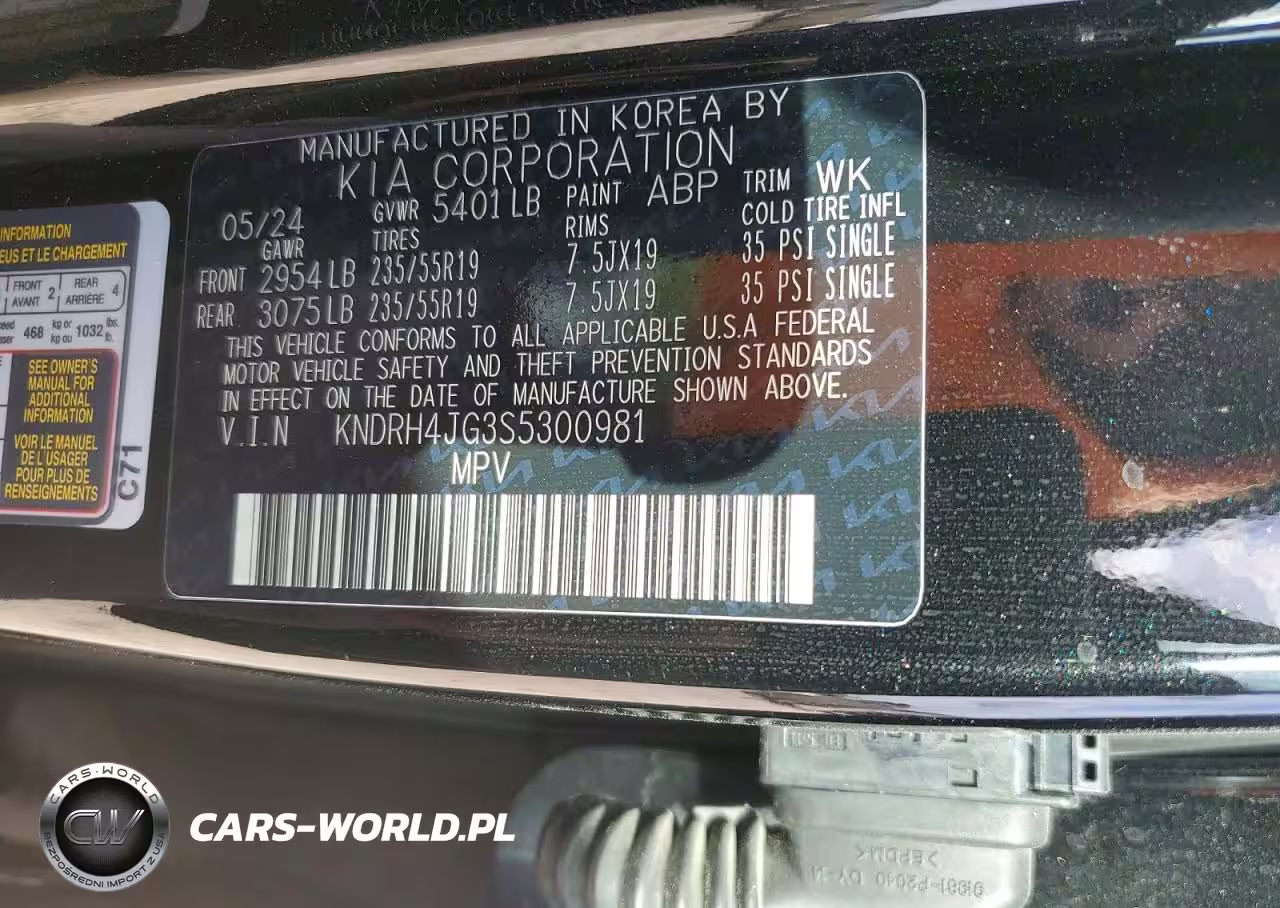 2025 Kia Sorento Ex VIN:KNDRH4JG3S5300981 - 13