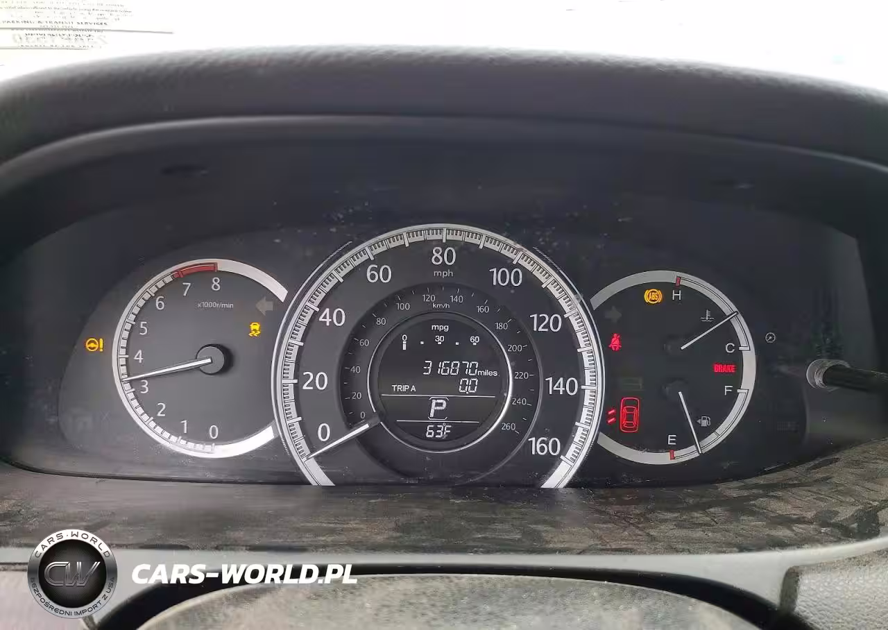 2015 Honda Accord Ex VIN:1HGCR2F74FA091636 - 9