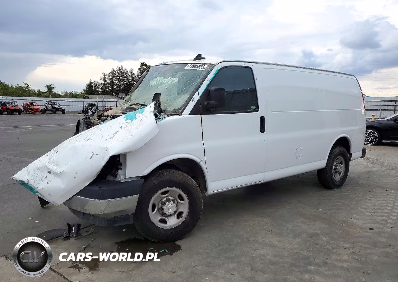 2021 Chevrolet Express 2500 Cargo Utility - Service Van VIN:1GCWGAFP2M1303331 - 1