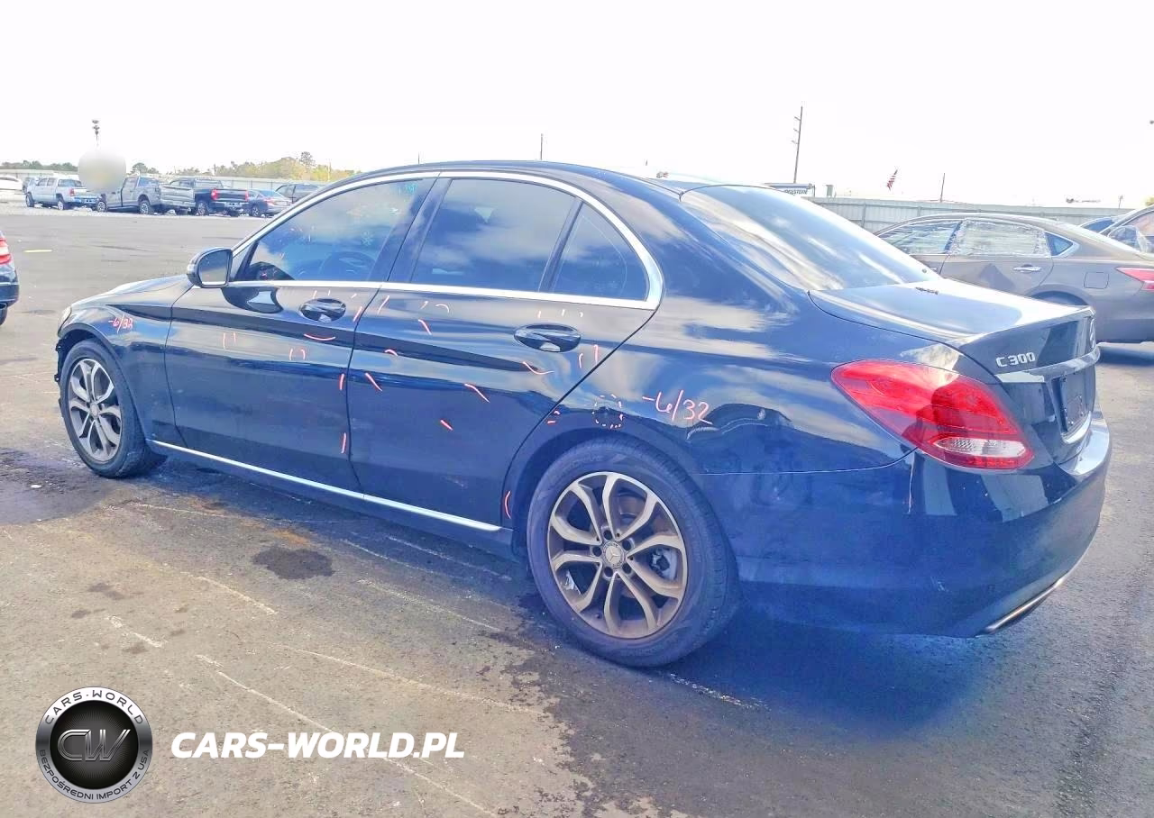 2017 Mercedes-Benz C 300 VIN:55SWF4JB9HU197455 - 2