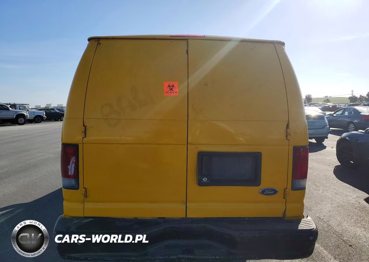 2006 Ford E250 Delivery Van VIN:1FTNS24W76DA22699 - 10