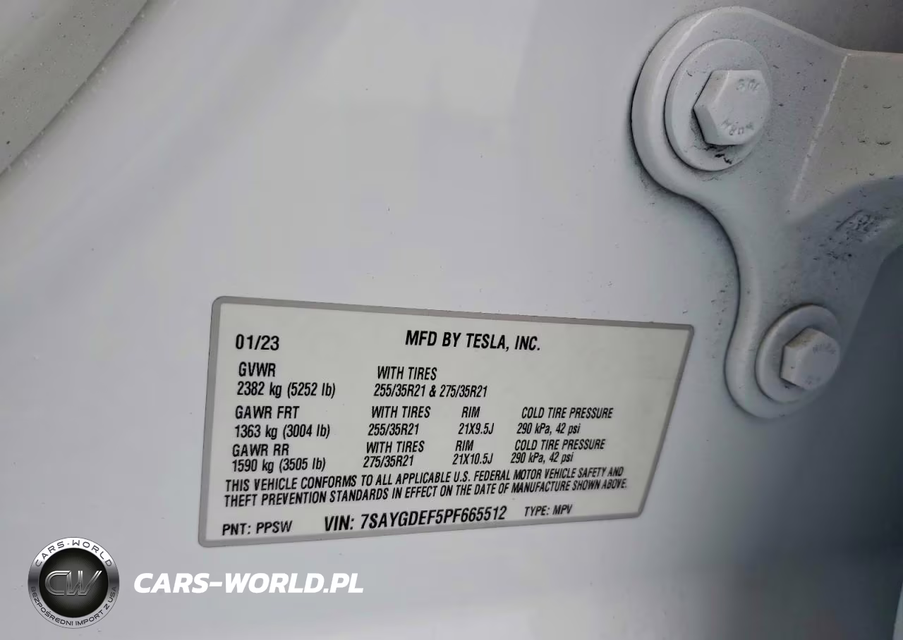 2023 Tesla Model Y VIN:7SAYGDEF5PF665512 - 13