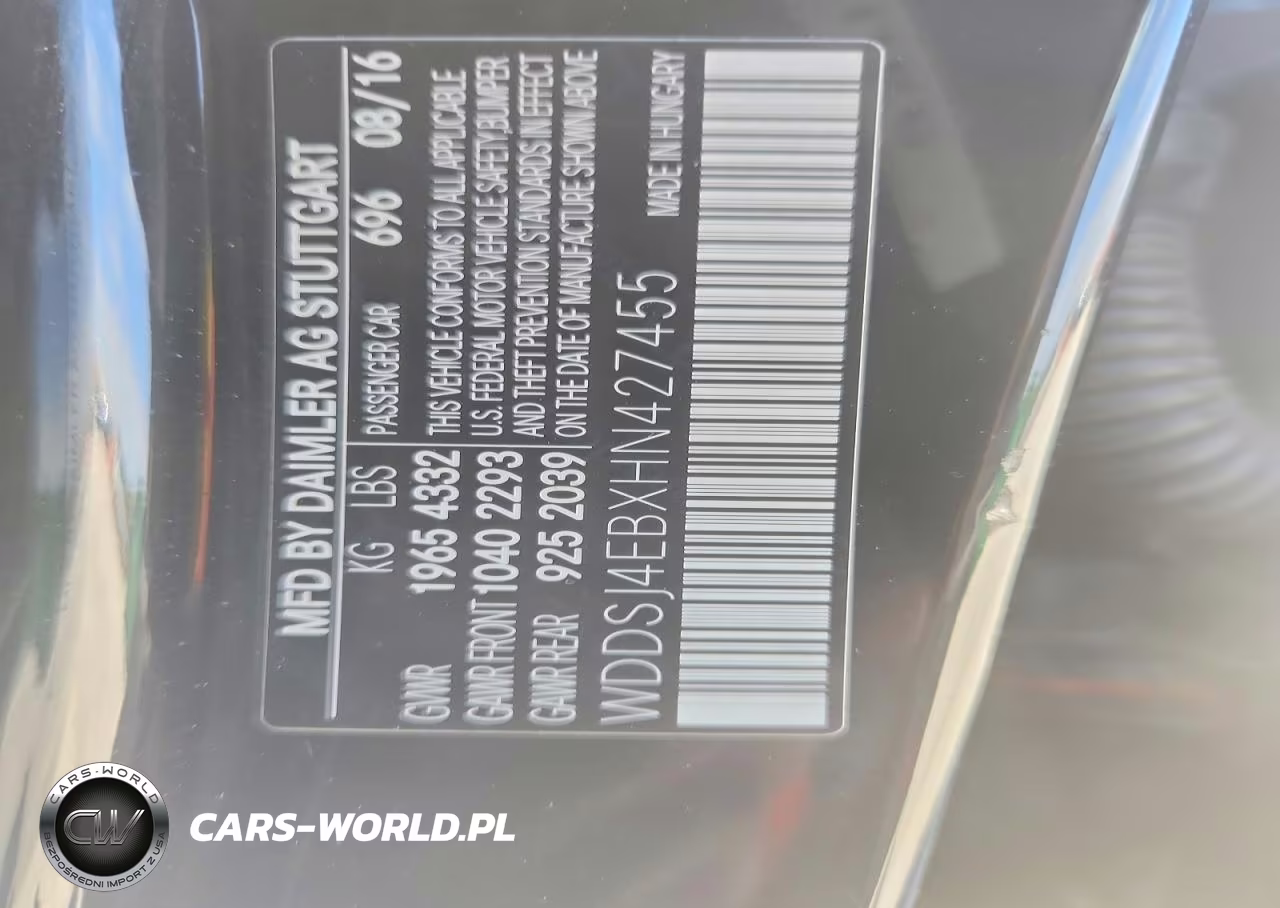 2017 Mercedes-Benz Cla 250 VIN:WDDSJ4EBXHN427455 - 12