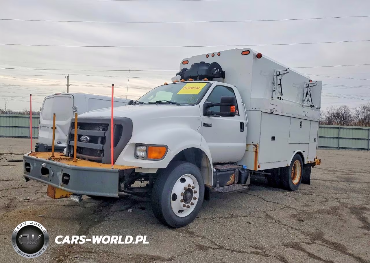 2011 Ford F750 Super Duty Utility - Service Truck VIN:3FRXF7FK4BV091477 - 2