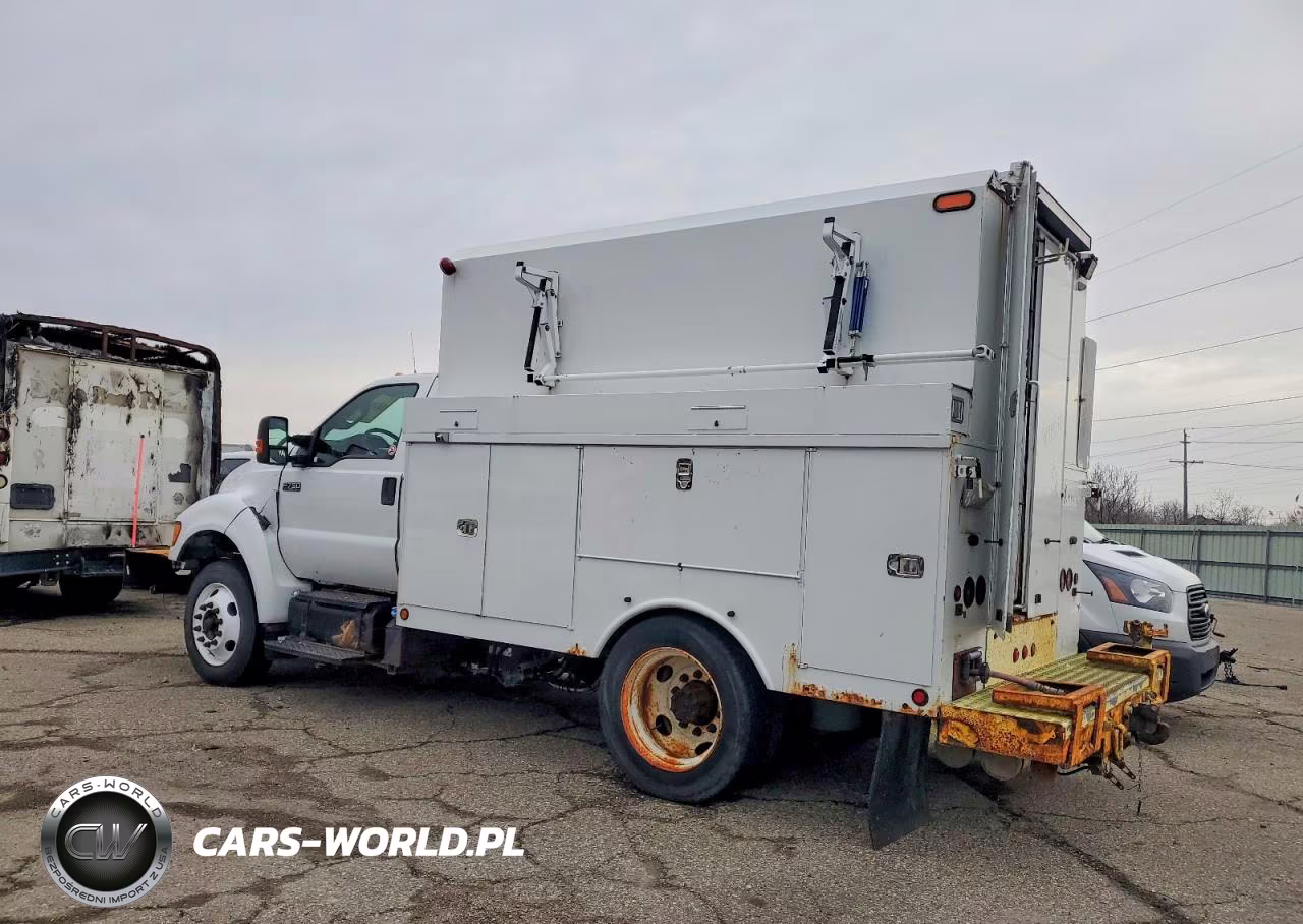 2011 Ford F750 Super Duty Utility - Service Truck VIN:3FRXF7FK4BV091477 - 3