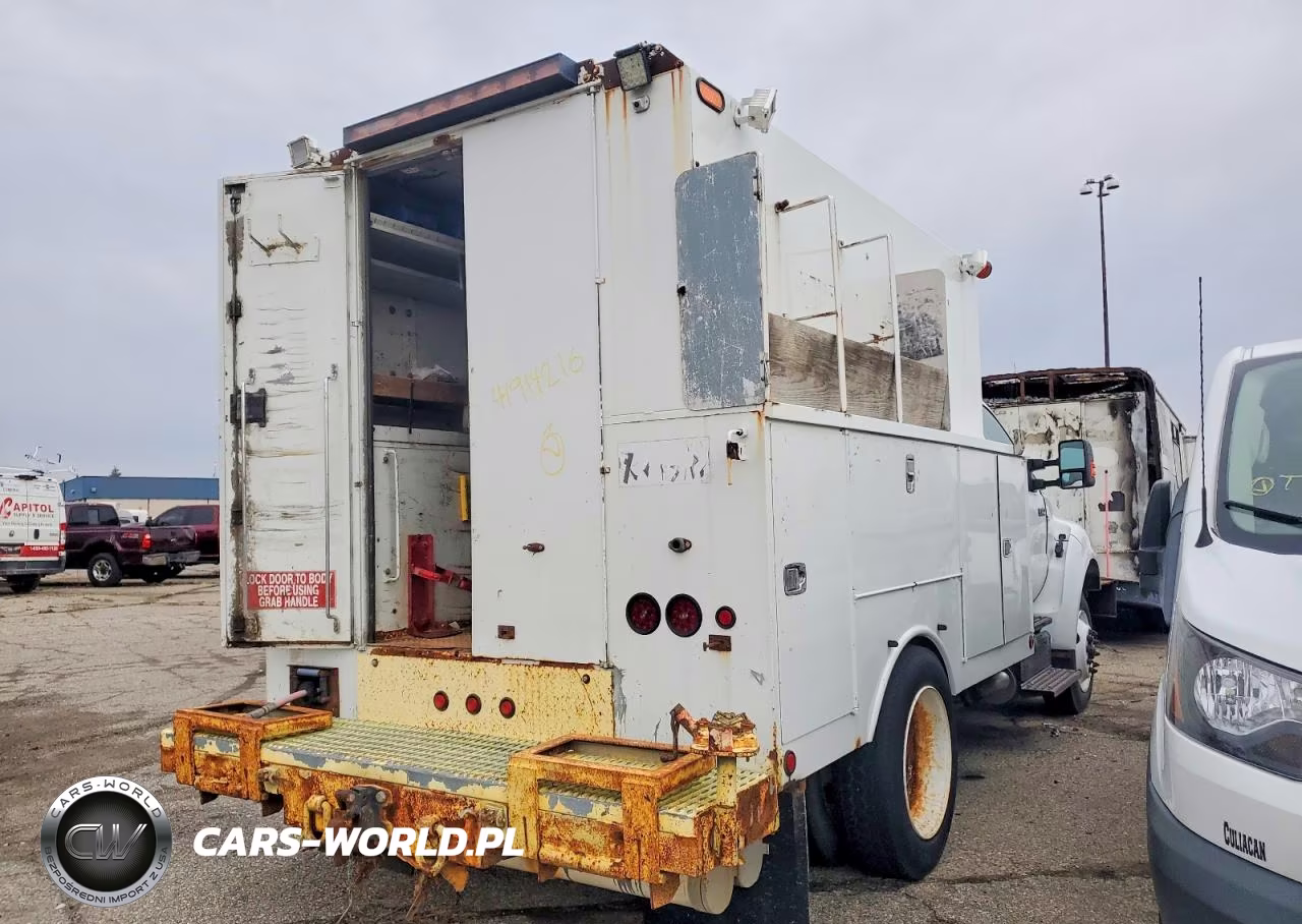 2011 Ford F750 Super Duty Utility - Service Truck VIN:3FRXF7FK4BV091477 - 4