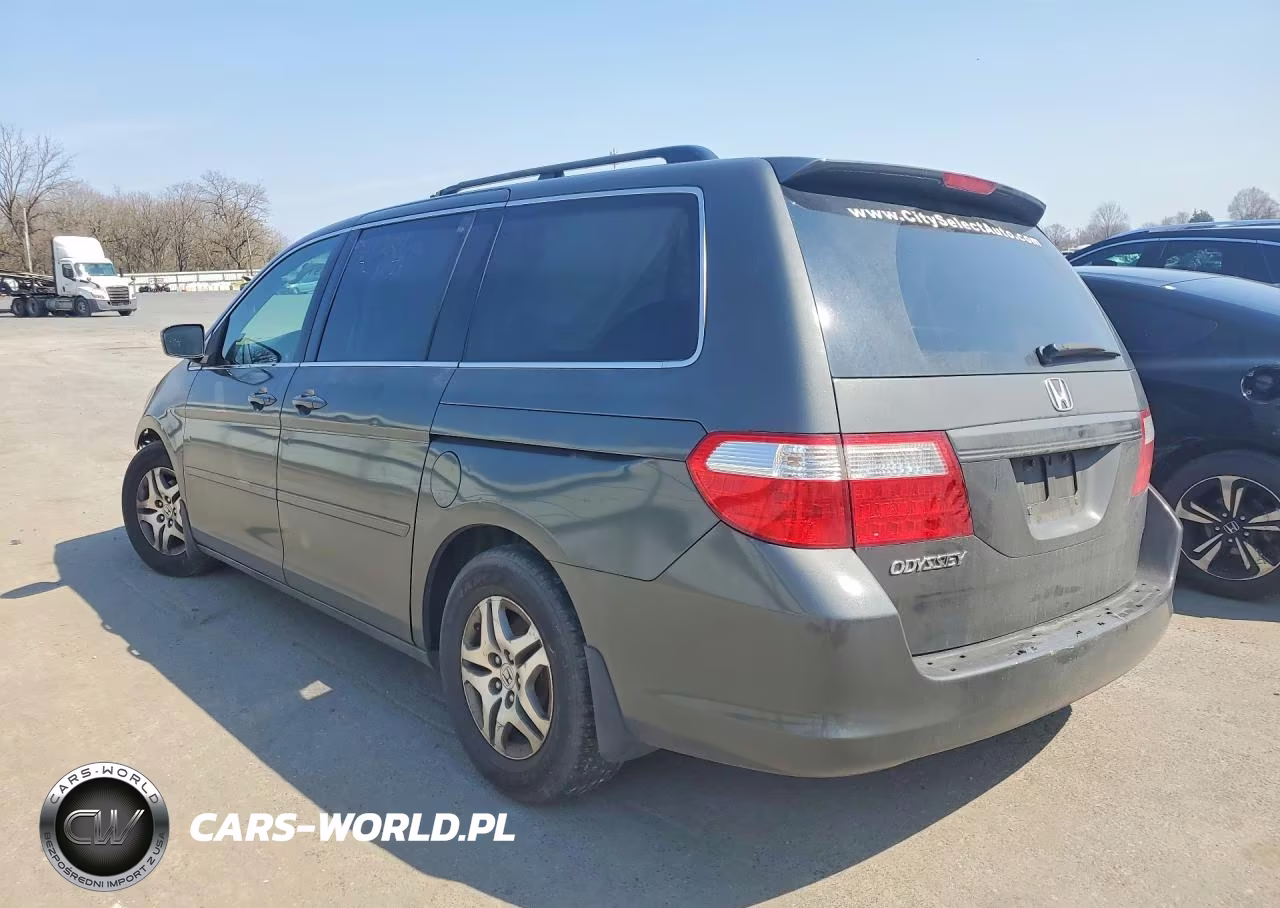 2007 Honda Odyssey Exl VIN:5FNRL38737B418632 - 2