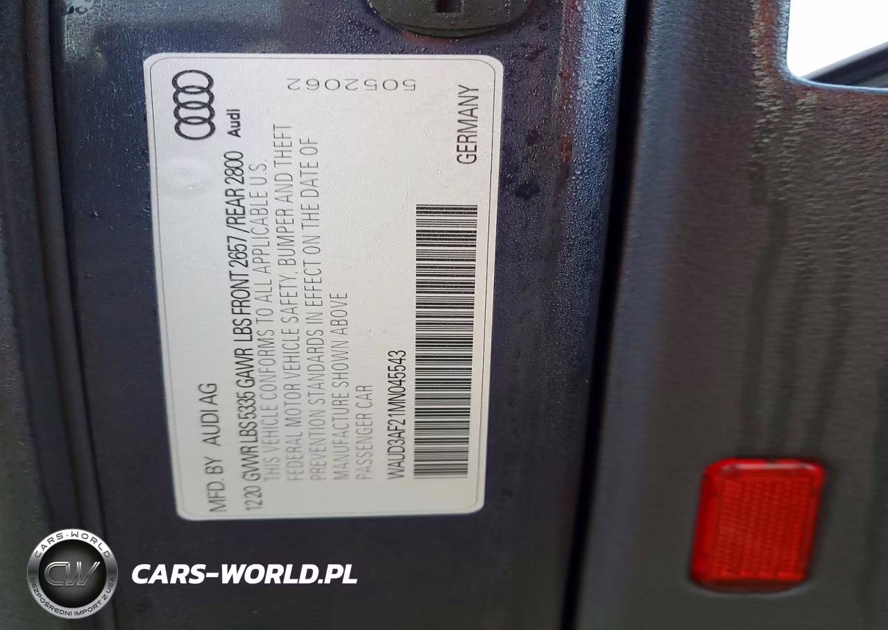 2021 Audi A6 Premium VIN:WAUD3AF21MN045543 - 12
