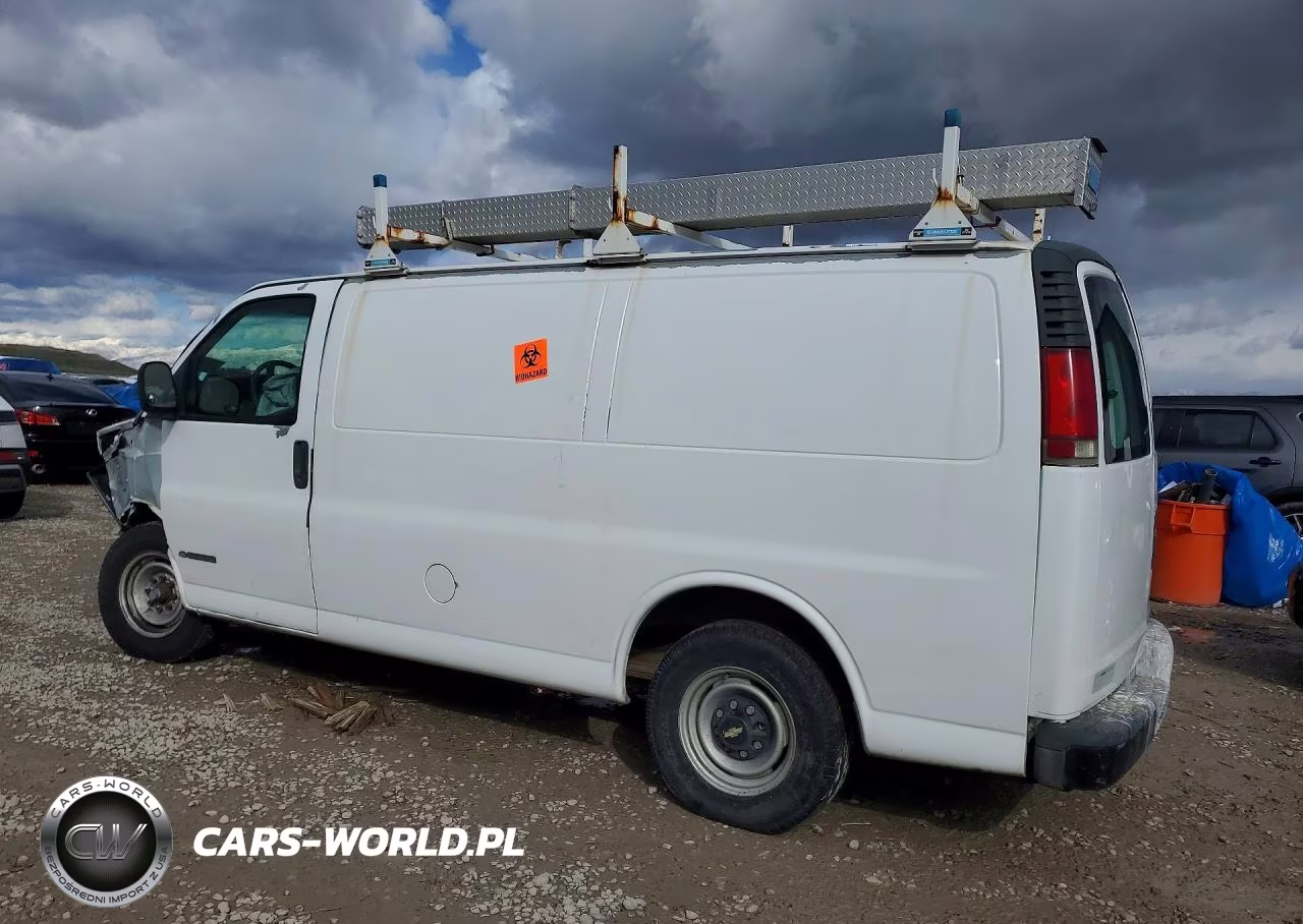 2002 Chevrolet Express G2500 VIN:1GCGG25R021205201 - 2