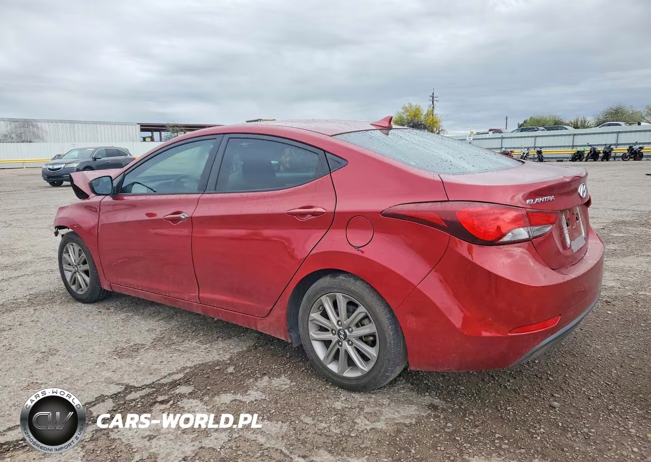 2015 Hyundai Elantra Se VIN:5NPDH4AE3FH639884 - 2