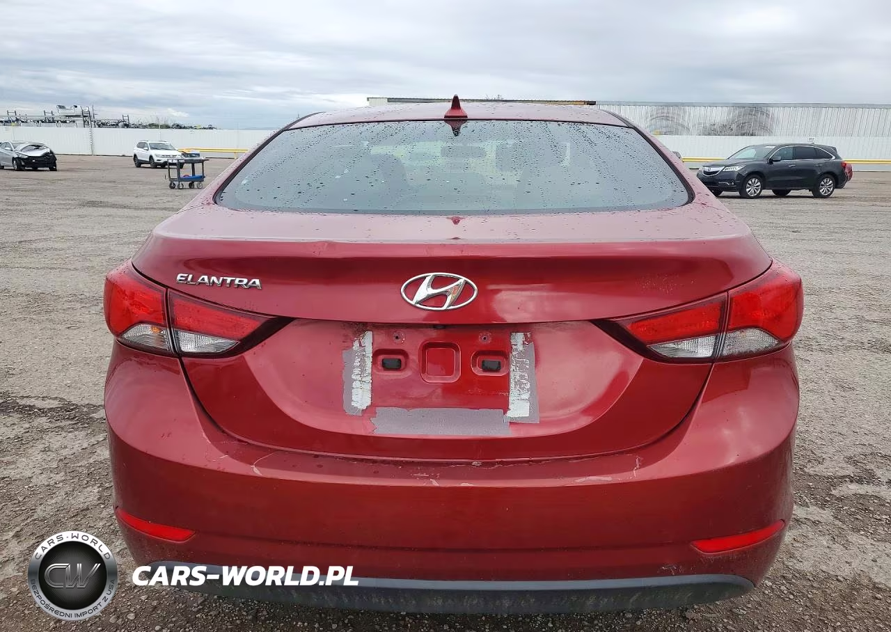 2015 Hyundai Elantra Se VIN:5NPDH4AE3FH639884 - 6