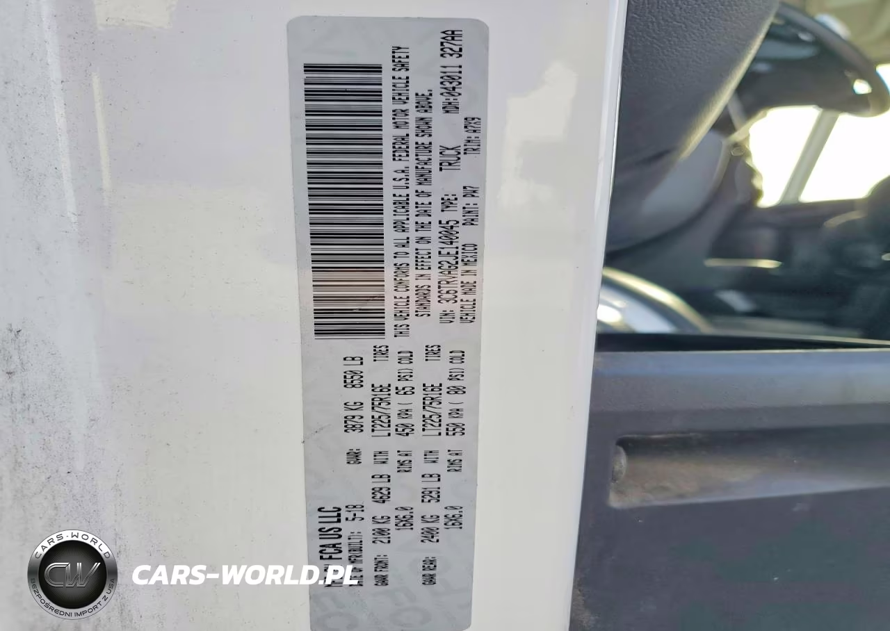 2018 Ram Promaster 1500 Delivery Van VIN:3C6TRVAG2JE140045 - 13