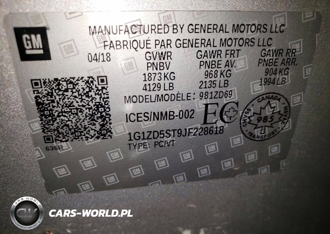 2018 Chevrolet Malibu Lt VIN:1G1ZD5ST9JF228618 - 12