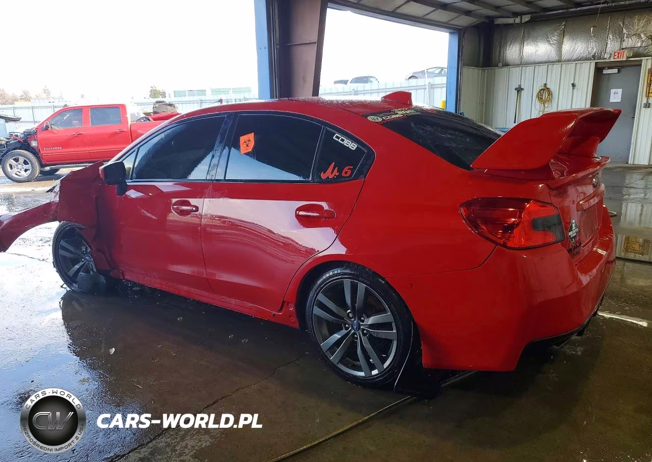 2017 Subaru Wrx Premium VIN:JF1VA1E67H9831580 - 2