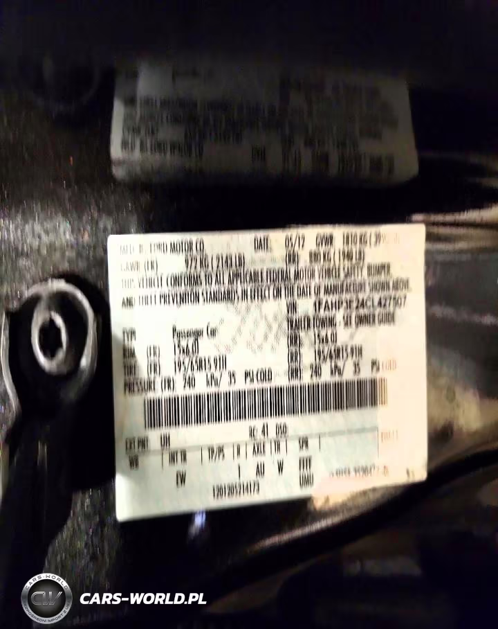 2012 Ford Focus S VIN:1FAHP3E24CL427507 - 12
