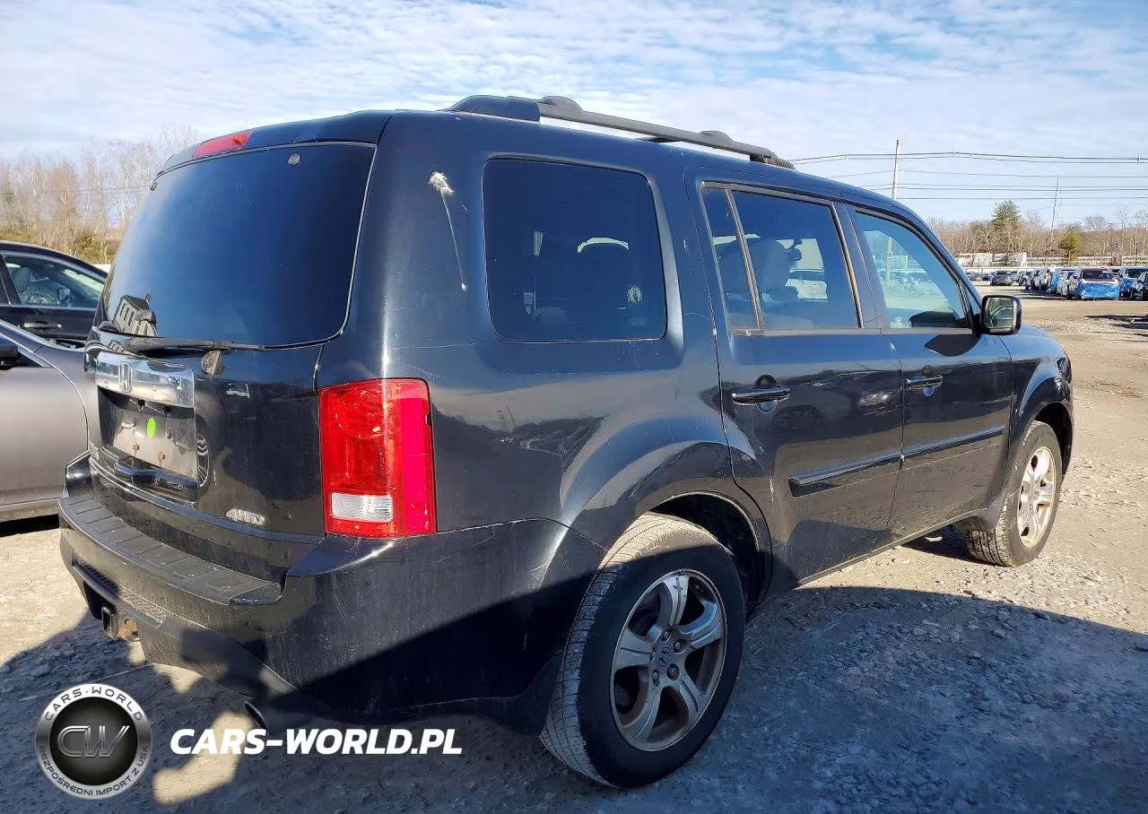 2012 Honda Pilot Ex VIN:5FNYF4H42CB083601 - 3