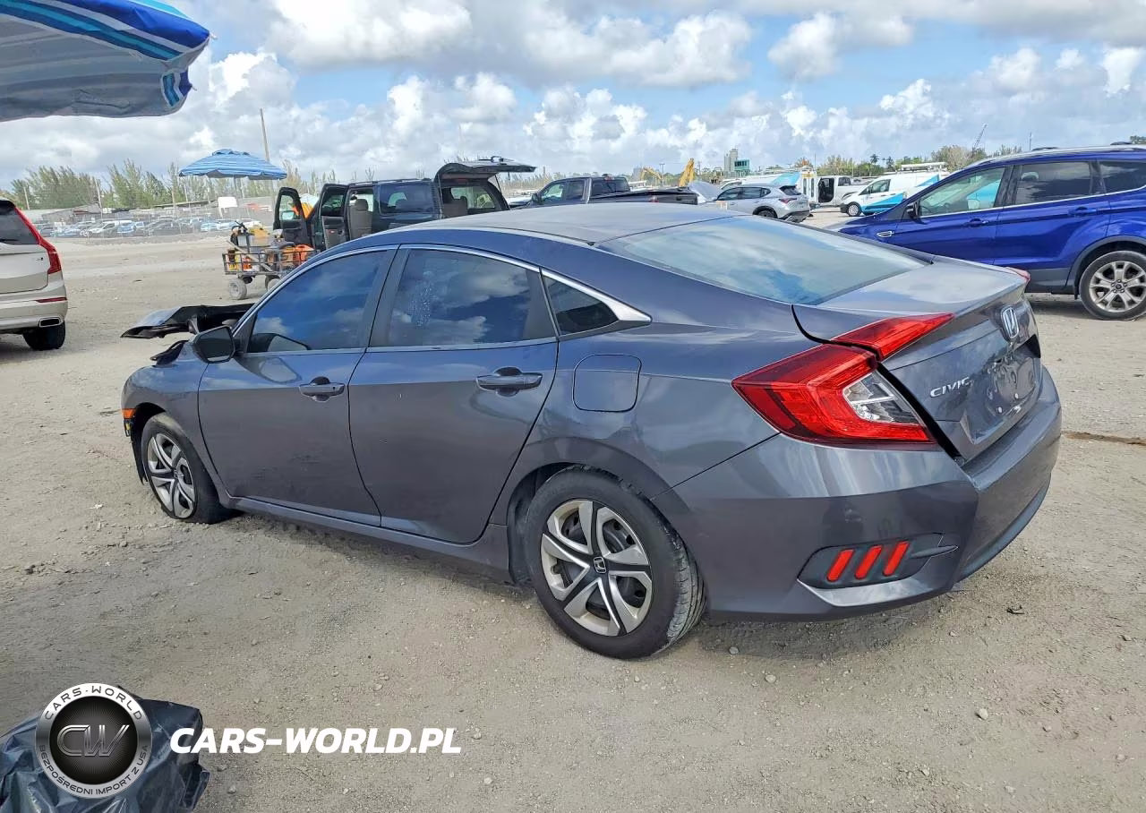 2017 Honda Civic Lx VIN:19XFC2F58HE034349 - 2