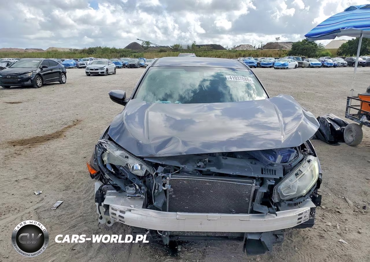2017 Honda Civic Lx VIN:19XFC2F58HE034349 - 5