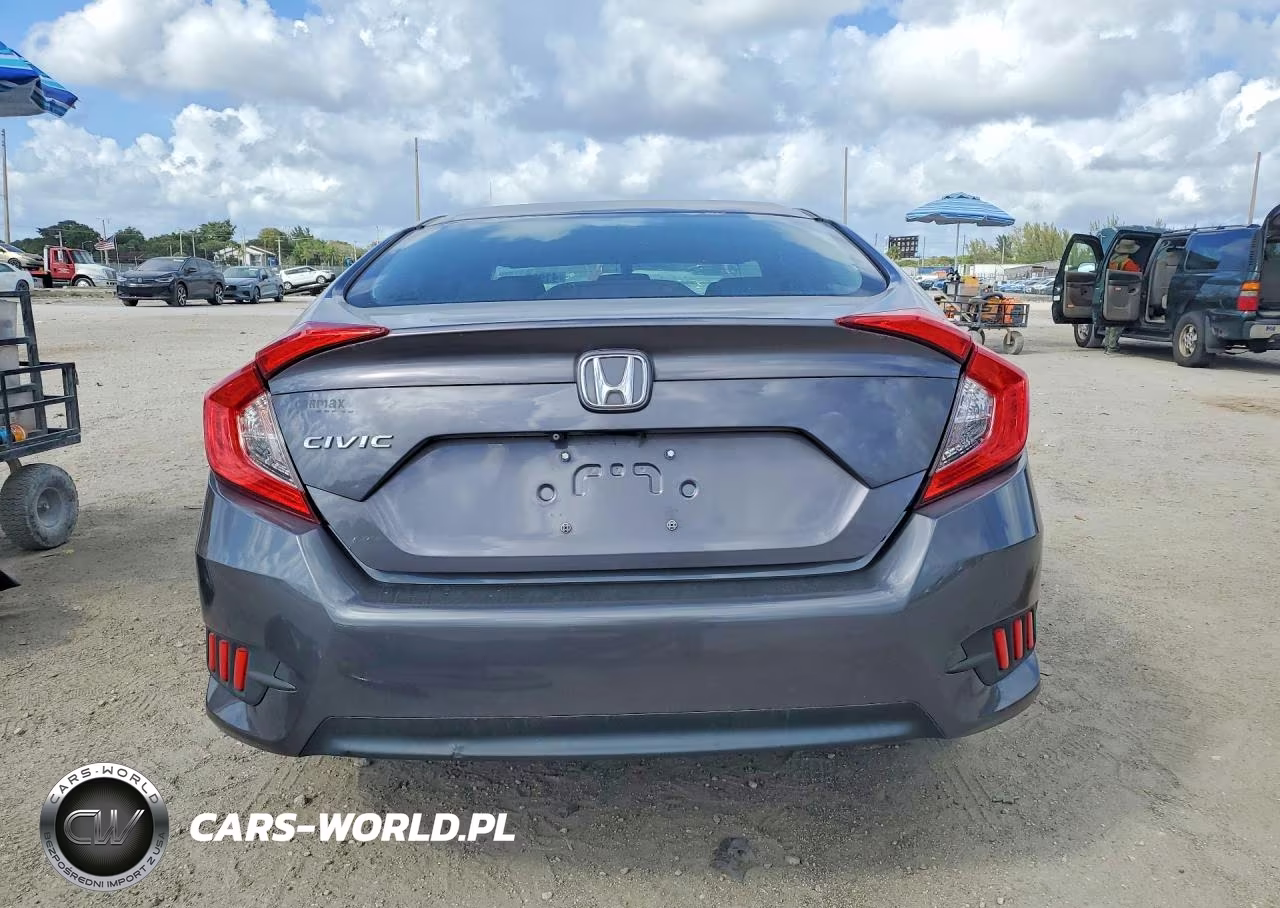2017 Honda Civic Lx VIN:19XFC2F58HE034349 - 6