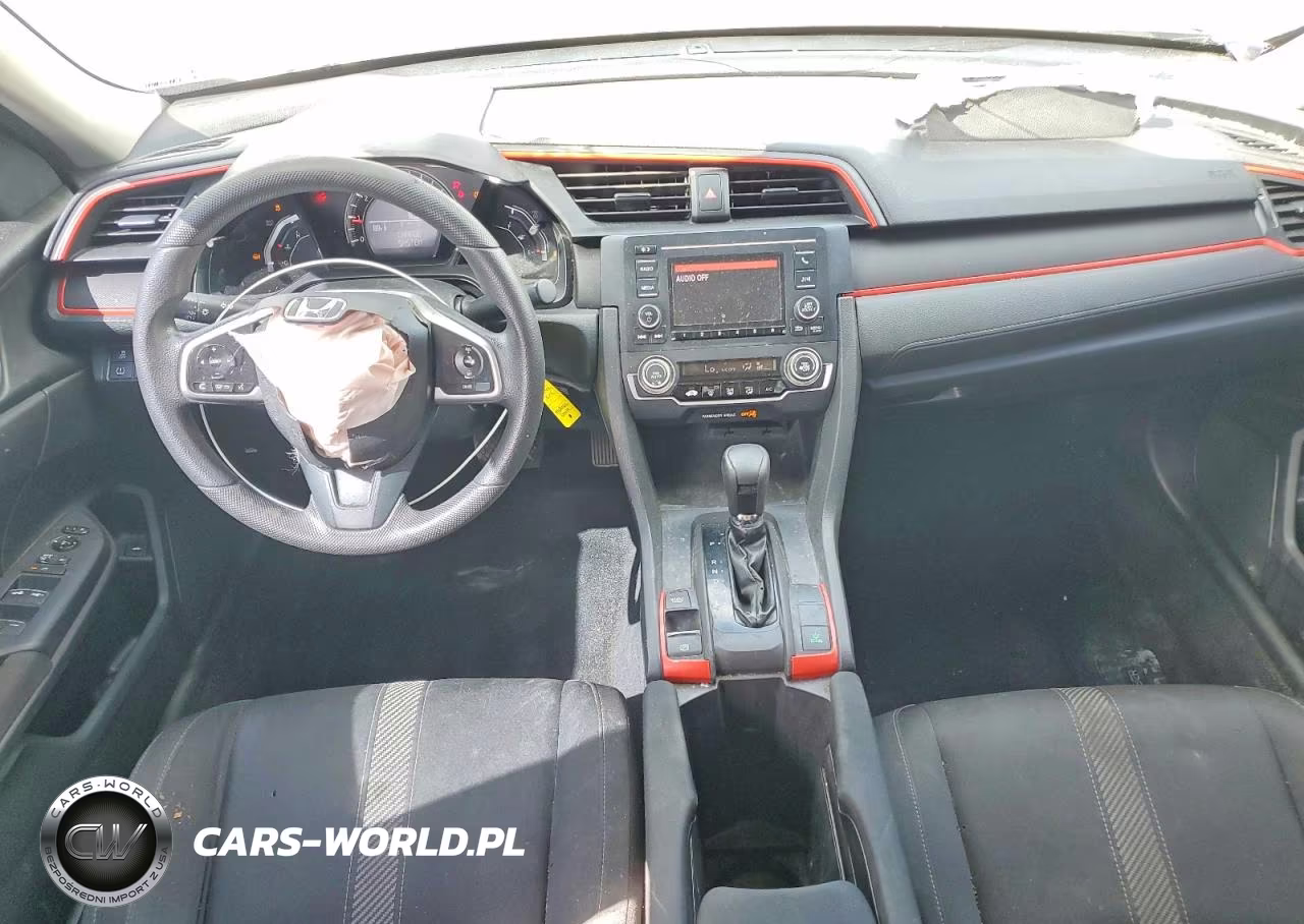 2017 Honda Civic Lx VIN:19XFC2F58HE034349 - 8