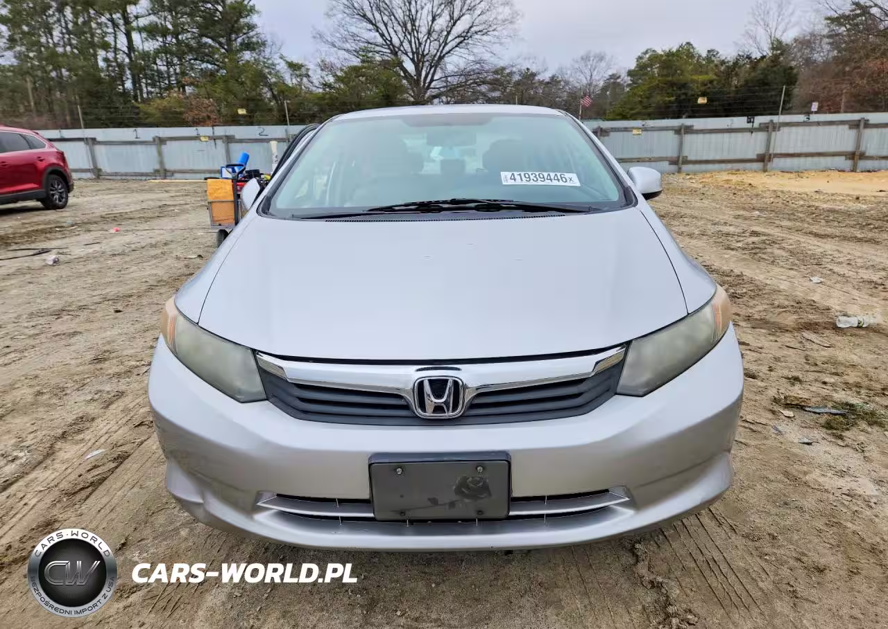 2012 Honda Civic Lx VIN:19XFB2F54CE343571 - 5