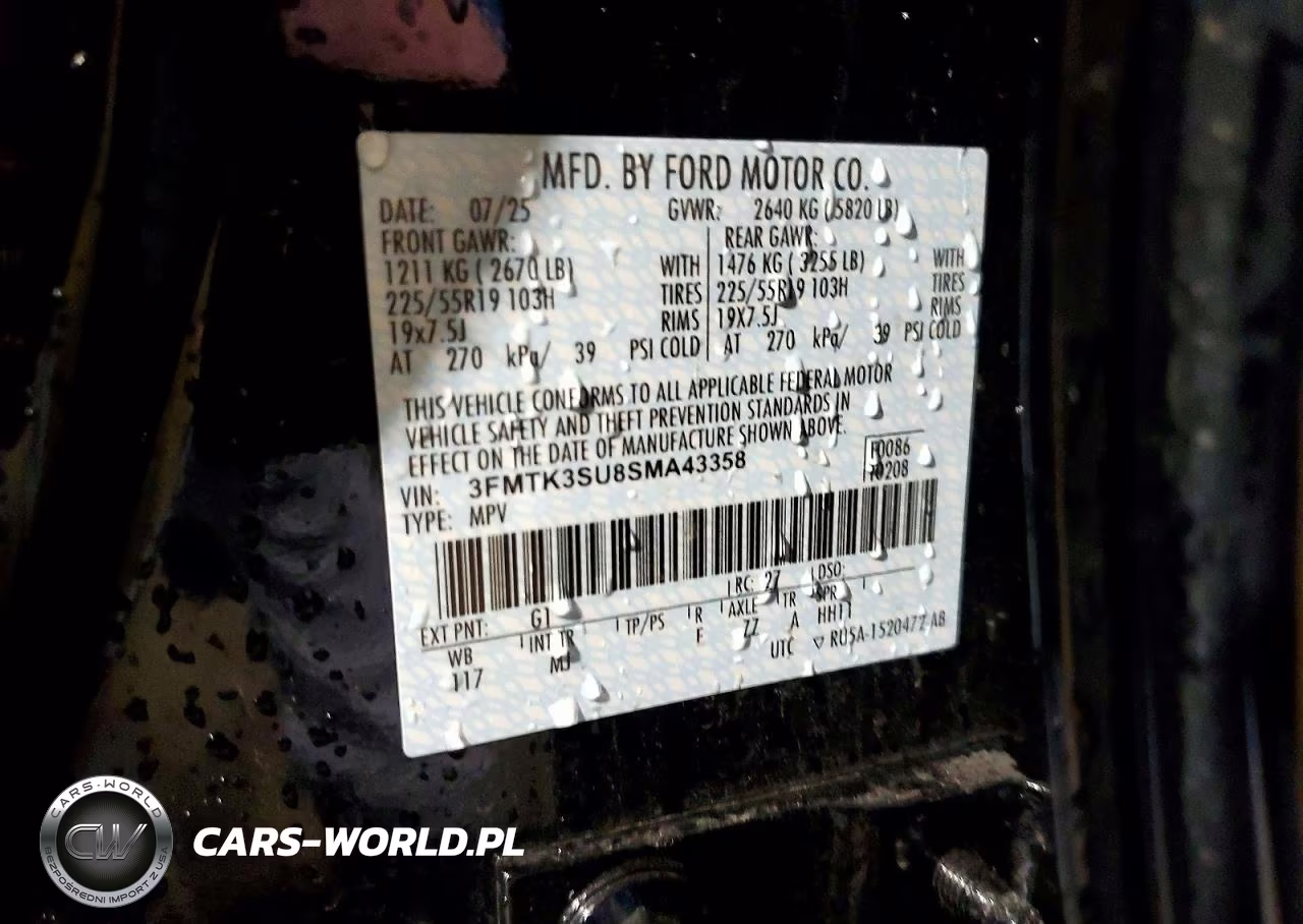 2025 Ford Mustang Mach-E Premium VIN:3FMTK3SU8SMA43358 - 13