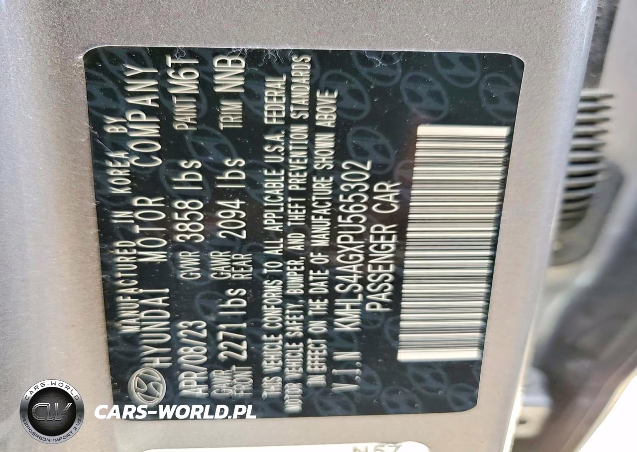 2023 Hyundai Elantra Sel VIN:KMHLS4AGXPU565302 - 12