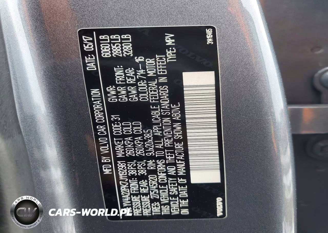 2018 Volvo Xc90 T6 VIN:YV4A22PK7J1192981 - 13