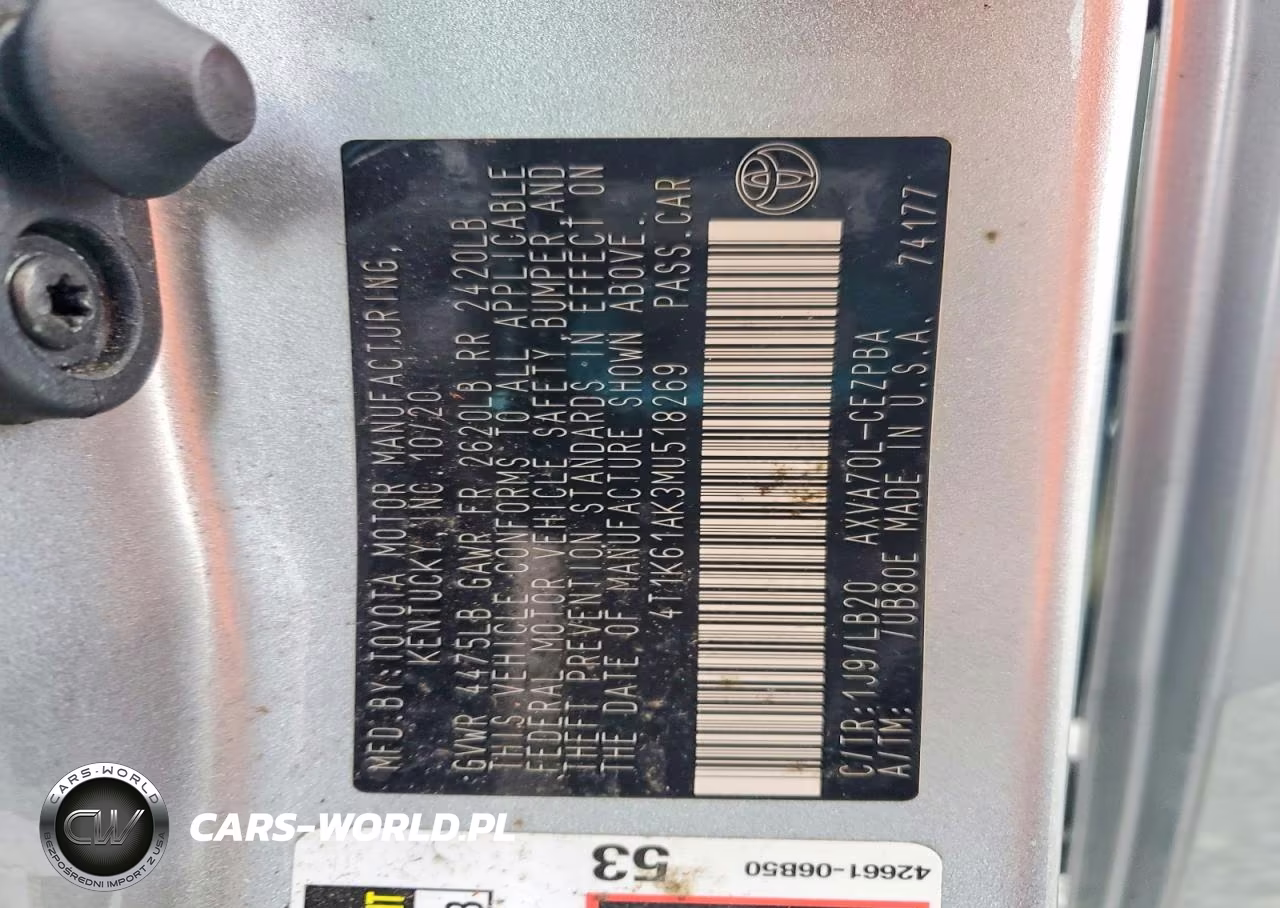 2021 Toyota Camry Xse VIN:4T1K61AK3MU518269 - 12