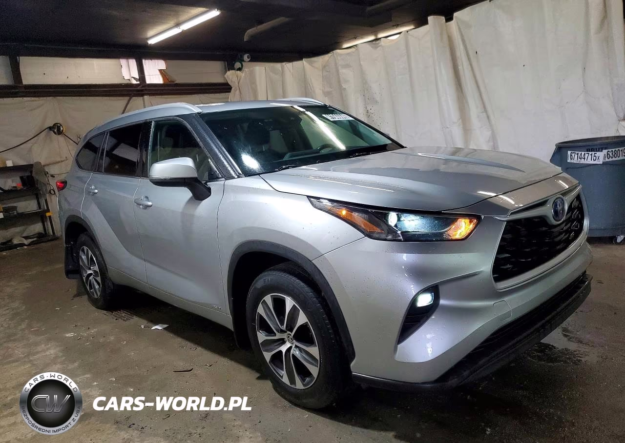 2022 Toyota Highlander Hybrid Xle VIN:5TDGBRCH1NS543635 - 4