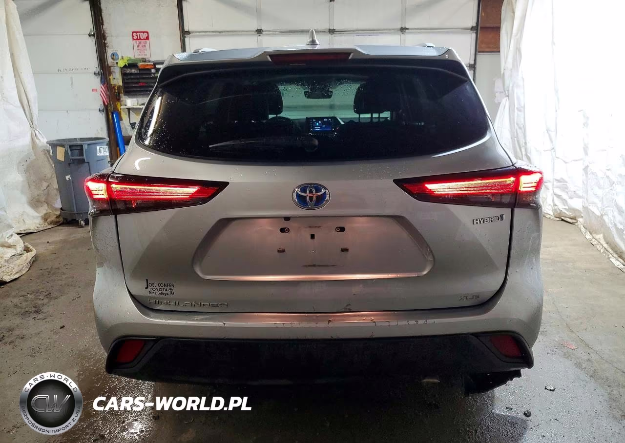 2022 Toyota Highlander Hybrid Xle VIN:5TDGBRCH1NS543635 - 6