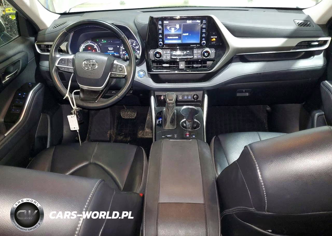 2022 Toyota Highlander Hybrid Xle VIN:5TDGBRCH1NS543635 - 8