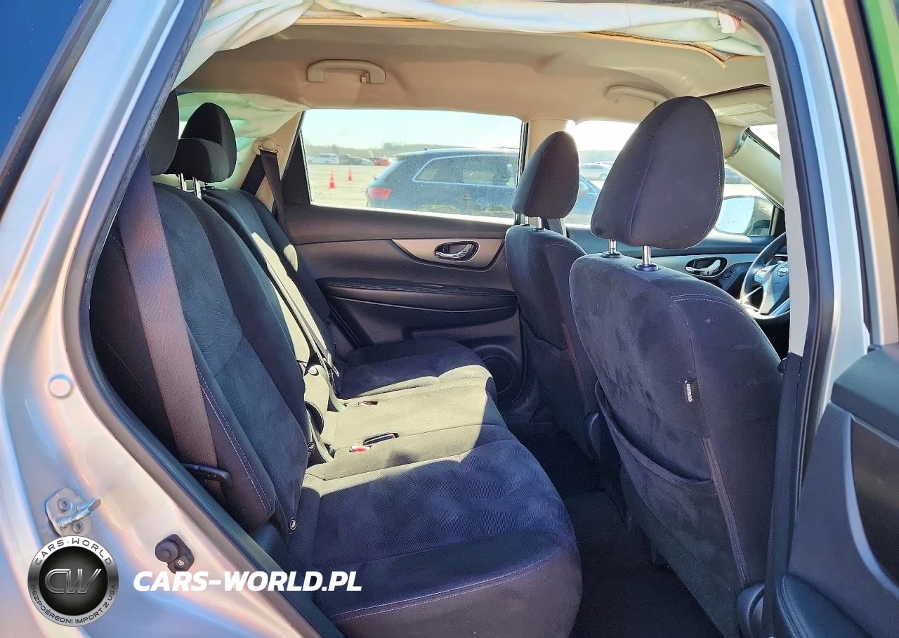 2015 Nissan Rogue Sv VIN:KNMAT2MT2FP553969 - 10