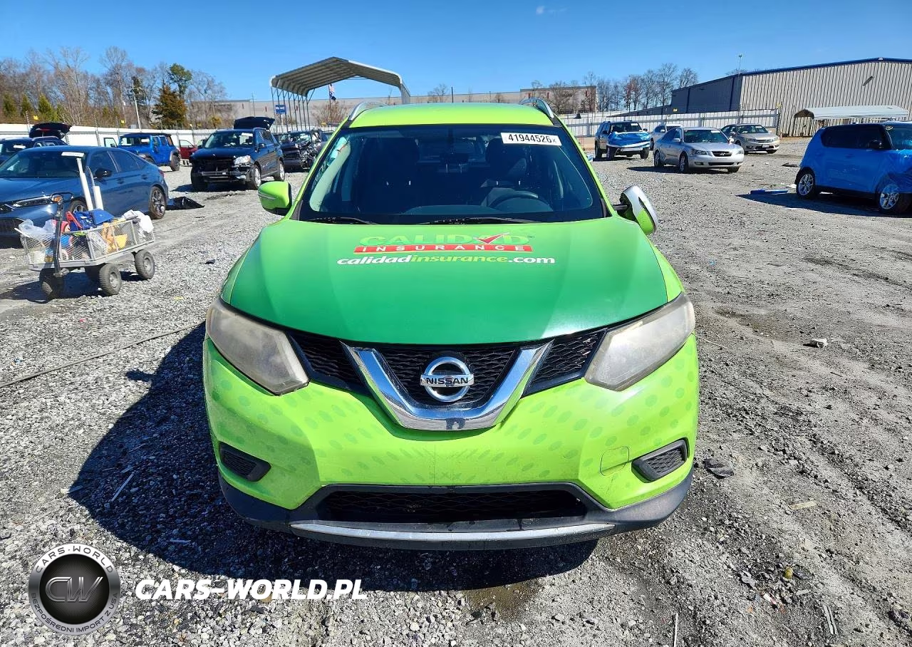 2015 Nissan Rogue Sv VIN:KNMAT2MT2FP553969 - 5