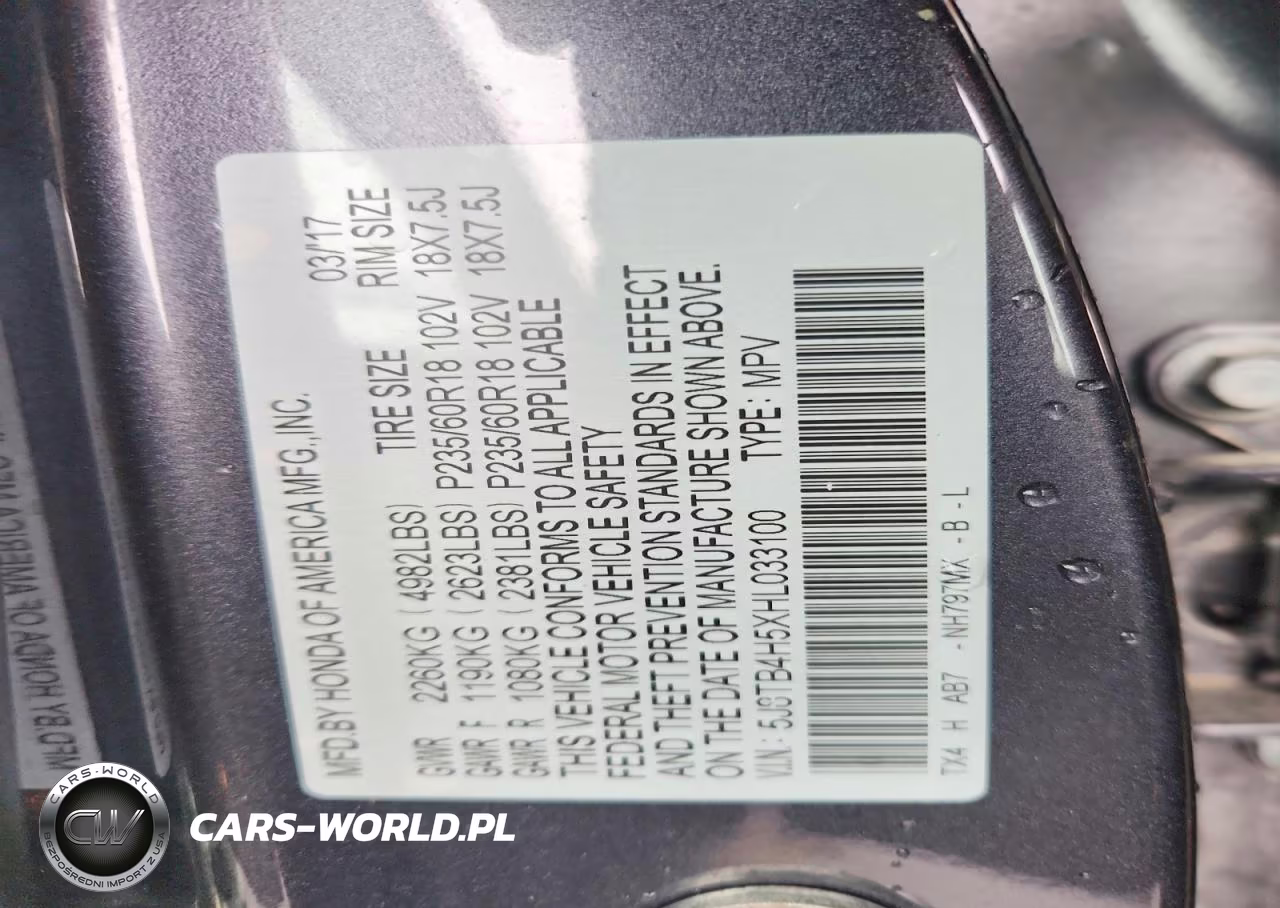 2017 Acura Rdx Technology VIN:5J8TB4H5XHL033100 - 13