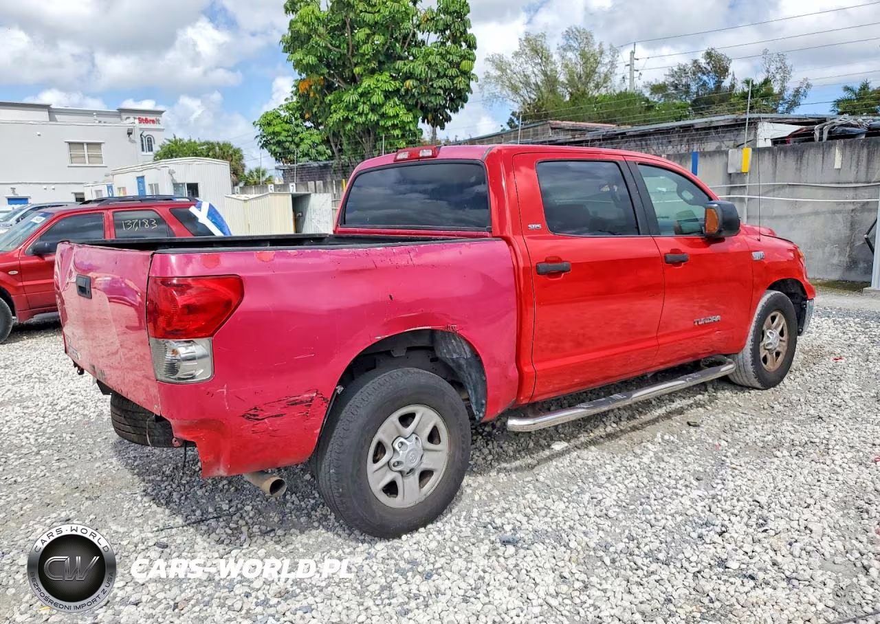 2007 Toyota Tundra Sr5 VIN:5TBEV541X7S454909 - 3