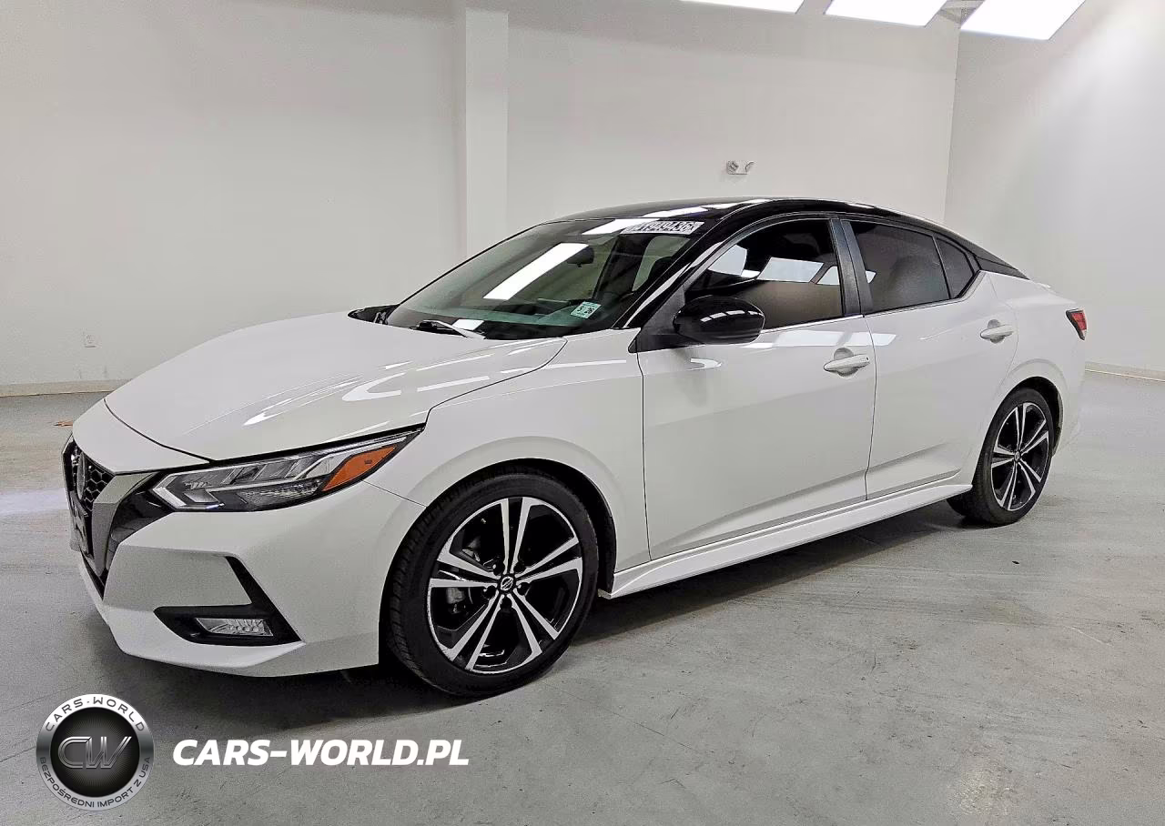 2021 Nissan Sentra Sr VIN:3N1AB8DV8MY258879 - 1