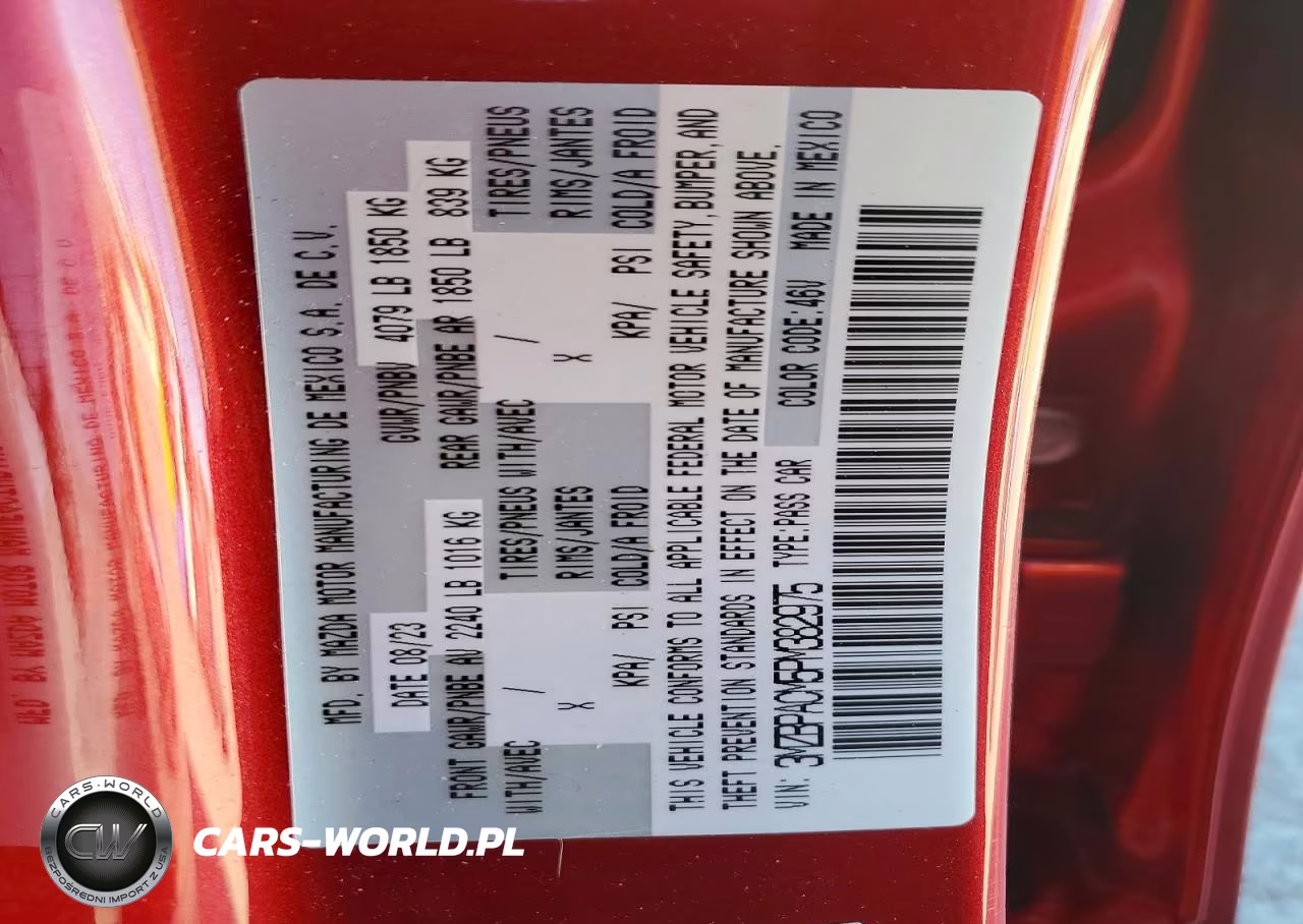 2023 Mazda 3 Preferred VIN:3MZBPACM5PM382975 - 12