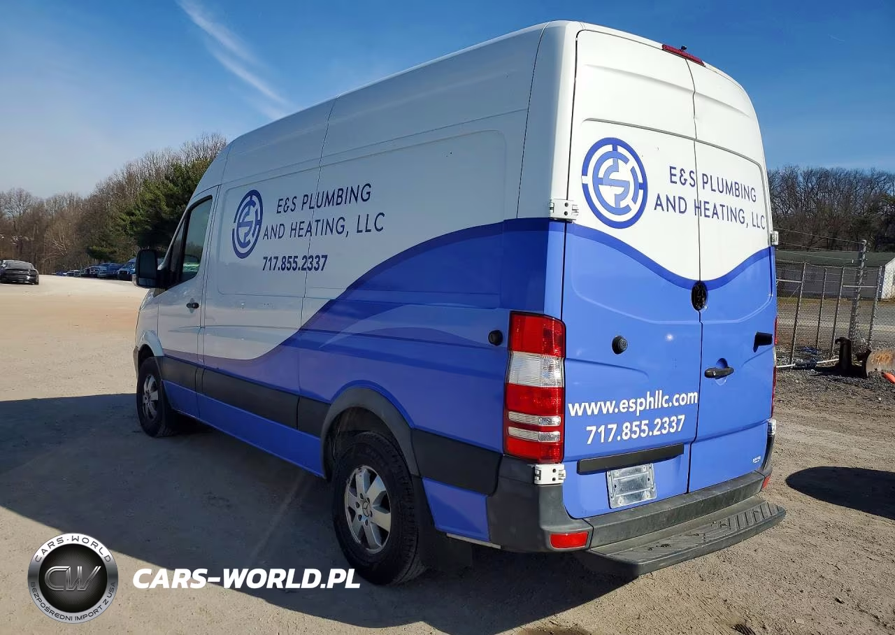 2014 Mercedes Benz Sprinter 2500 Utility - Service Van VIN:WD3PE7DC9E5938841 - 2