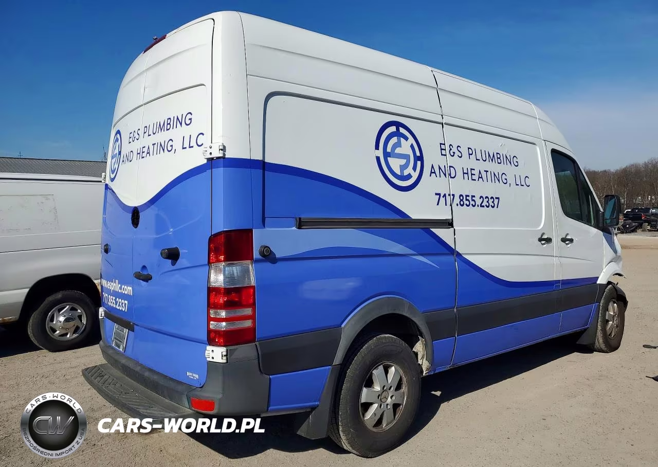 2014 Mercedes Benz Sprinter 2500 Utility - Service Van VIN:WD3PE7DC9E5938841 - 3