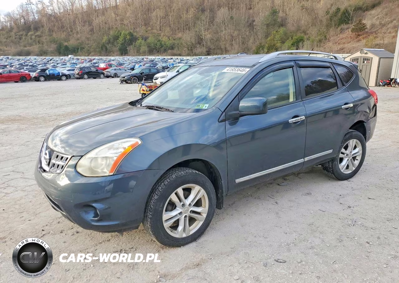 2013 Nissan Rogue S VIN:JN8AS5MV4DW642942 - 1