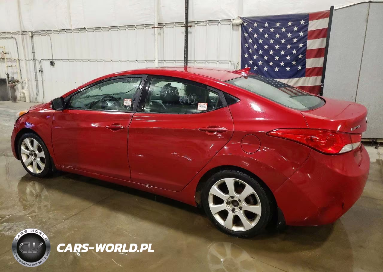 2013 Hyun Elantra VIN:KMHDH4AEXDU943115 - 2