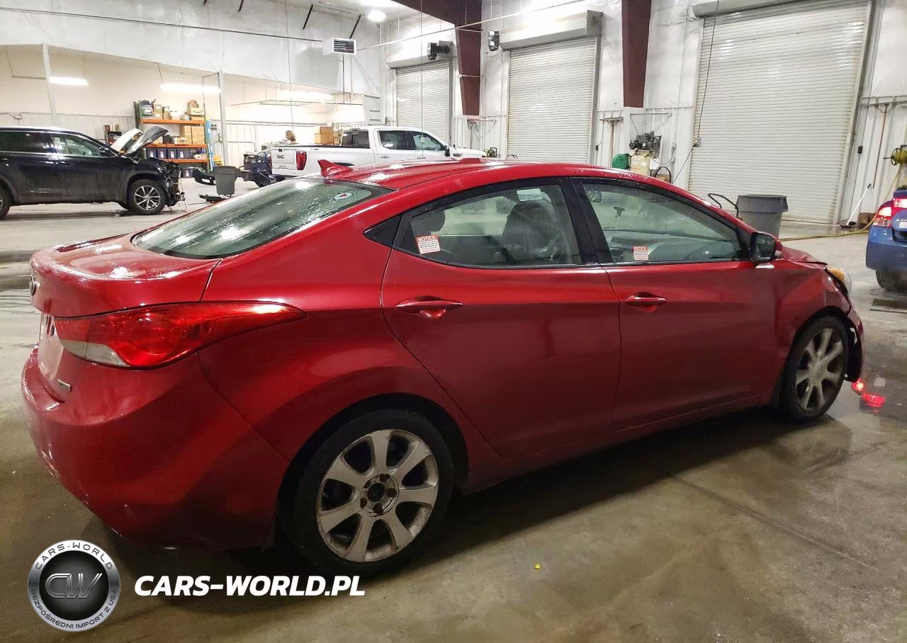 2013 Hyun Elantra VIN:KMHDH4AEXDU943115 - 3