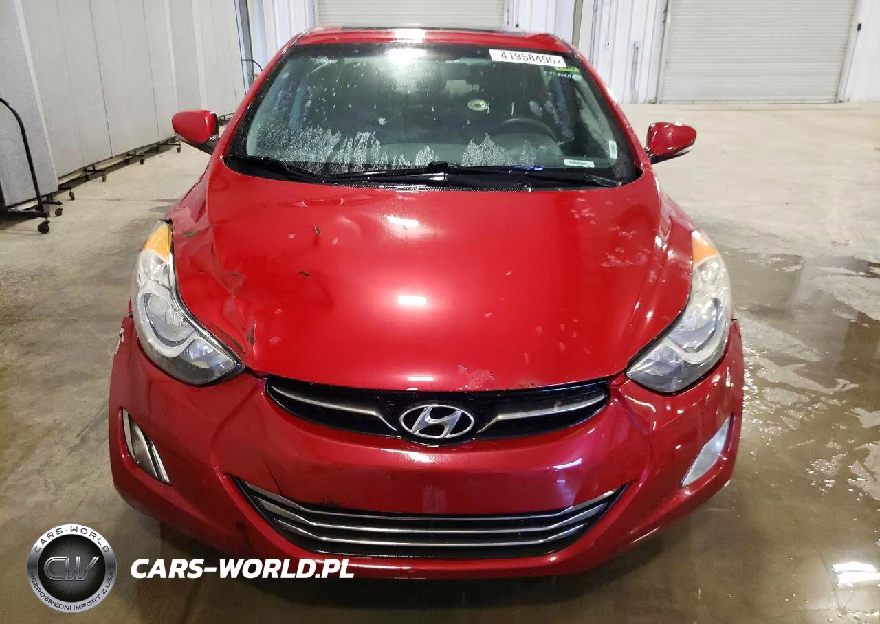 2013 Hyun Elantra VIN:KMHDH4AEXDU943115 - 5