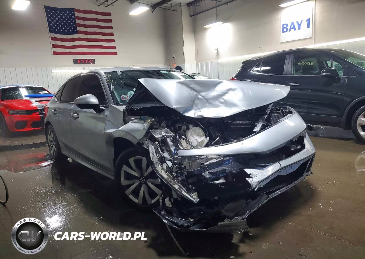 2025 Honda Civic Lx VIN:2HGFE2F29SH533643 - 4